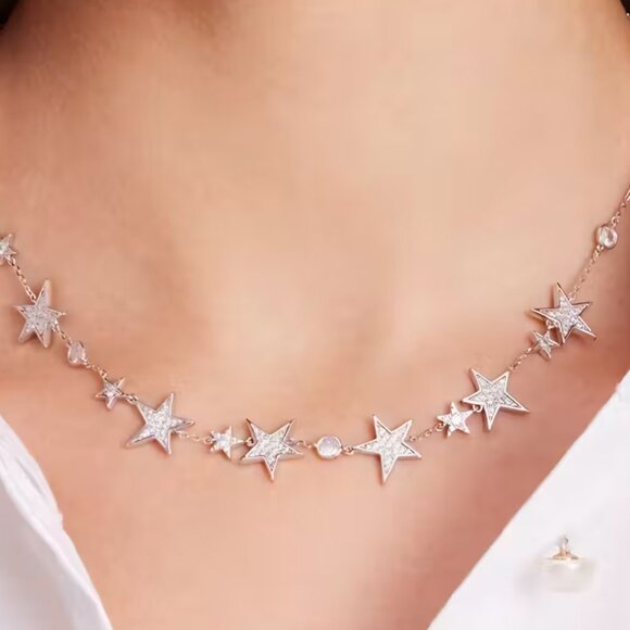 KATE SPADE You're A Star Pave Silver-toned Necklace - Picture 4 of 6